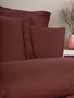 L'essentiel linge de maison Craft - Claret Red
